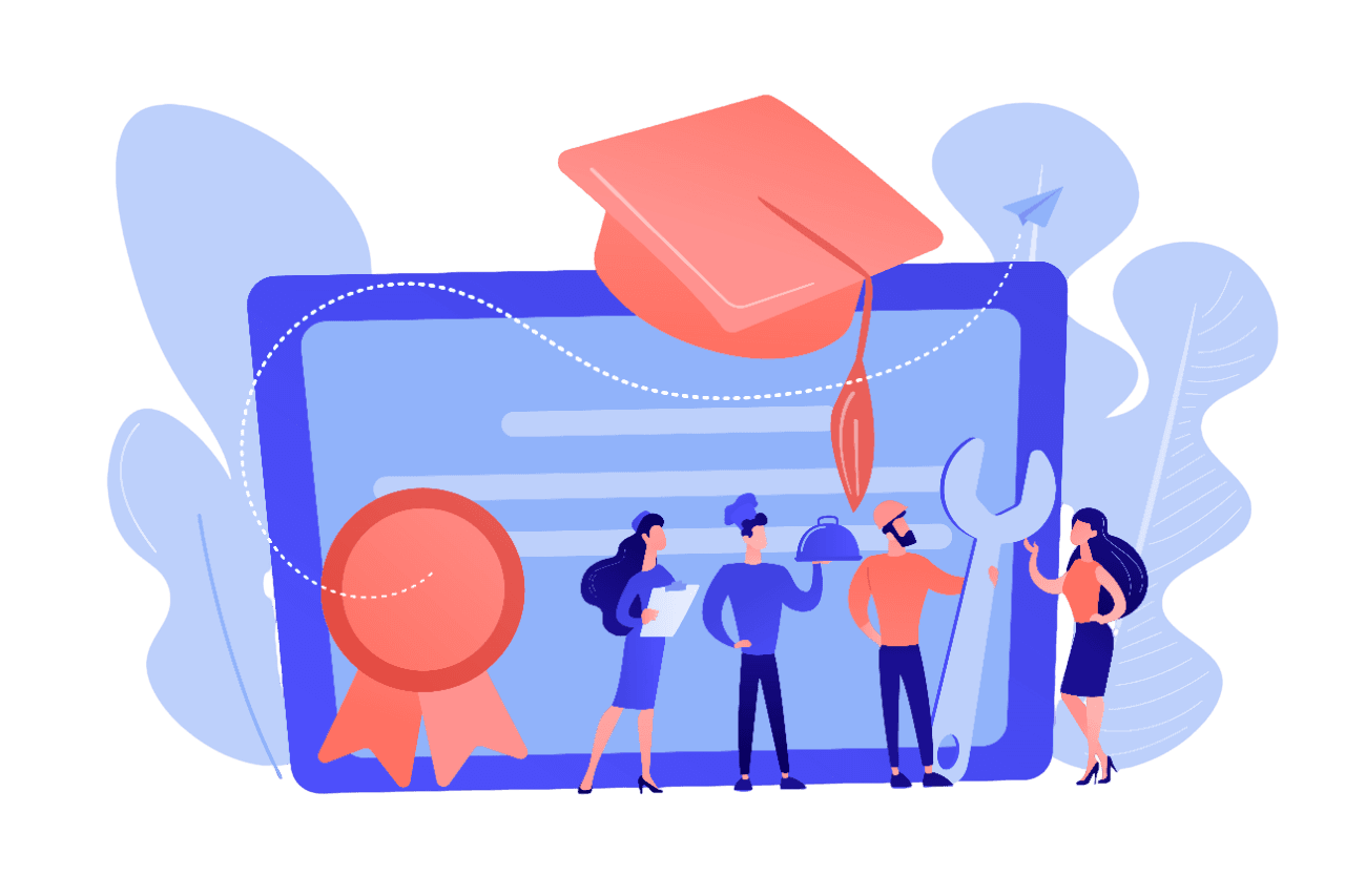 Illustration process de qualification